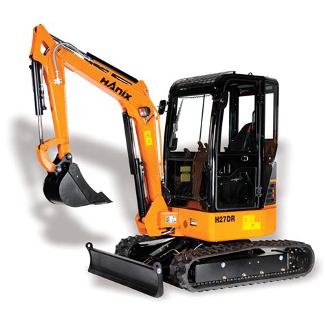 Hanix H27DR Long excavator specs (2019 